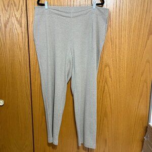 J. Jill pure jill plus size 2X‎ cotton blend stretch pull on pants